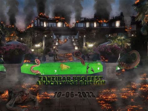 Photoshop image party house theme APOCALYPSE | Freelancer