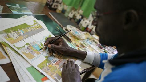 In Central African Republic, Comic Book Artists Send Life-Saving ...