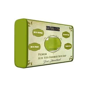 La Adicción Handmade Aloe Vera Soap with Vitamin E Oil - (100 Gram ...