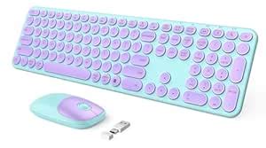 Amazon.in: Buy seenda Wireless Keyboard and Mouse, USB & Type C 2-in-1 ...