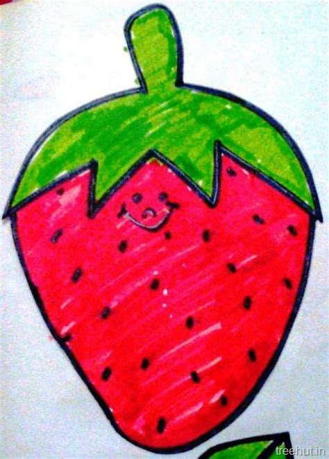 Fruit Name Tag for Children