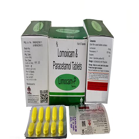 LIMOCAM-P Tablets Lavanya Biotech