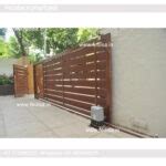 Compound Wall Gate Tata Gate Design Front Gate Garden Design Steel Ke ...