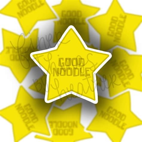 Good Noodle Sticker / Im A Good Noodle / Boating School Sticker ...