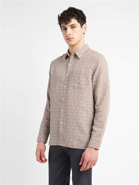 Men's Printed Spread Collar Shirt – Levis India Store