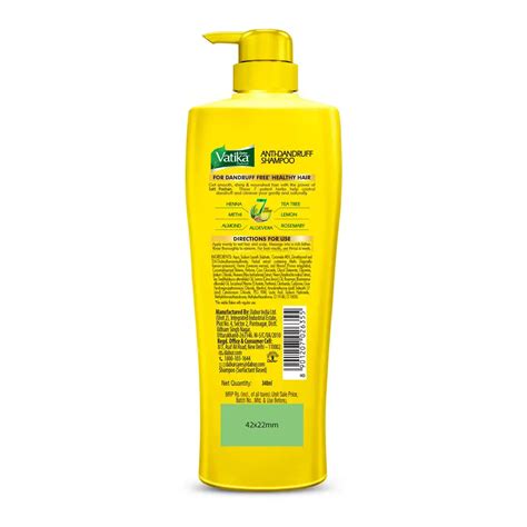 Dabur Vatika Naturals Anti Dandruff Shampoo