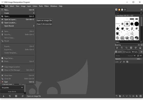 Image result for GIMP Tutorial Drag Image