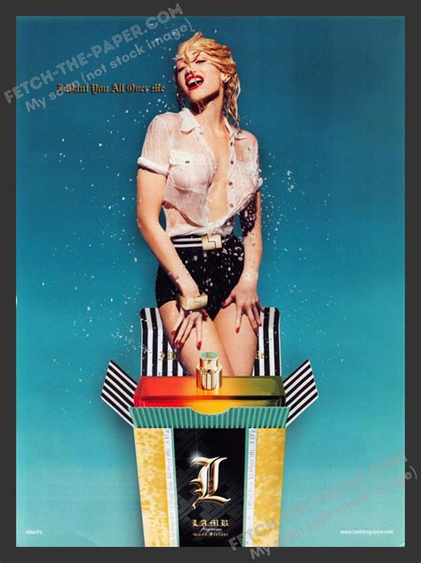 Gwen Stefani 2007 Lamb Perfume Print Ad - 2000s Iconic Fashion — Fetch ...