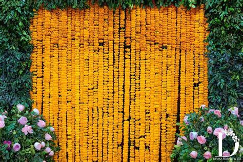 Breathtaking Marigold Flower Decoration Images for Wedding