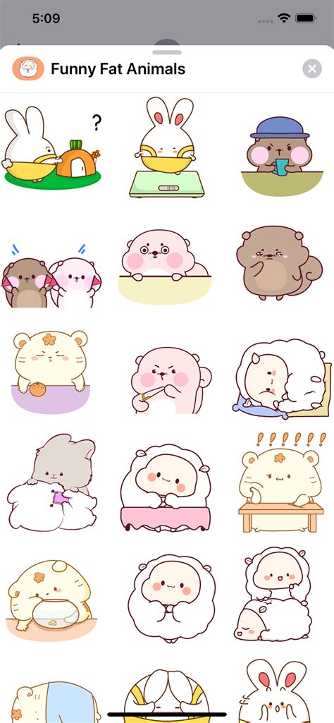 Funny Fat Animals Animated - Reviews, Revenue and Downloads - Apple App ...