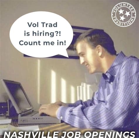The Vols are undefeated and Volunteer Traditions Inc. is HIRING ...