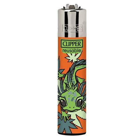 Køb Clipper Lighter - Animal Orange - 11,00 kr. @ HighHouse.dk