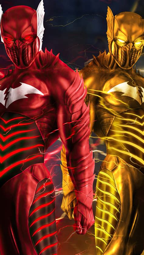 Red Death Bruce Wayne y Reverse Death Barry Allen Fondo de pantalla ID ...