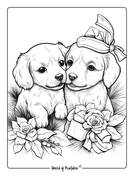Puppy coloring pages – Artofit