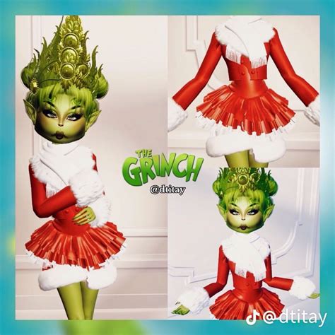 Dti The Grinch | Funny christmas outfits, Christmas party costume ...