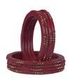 Sukriti Rajasthani Ethnic Handmade Red Lac Bangles Jewelry for Women ...