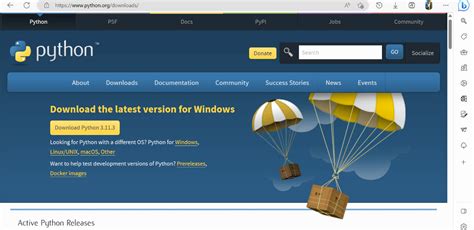 Install Python 的图像结果