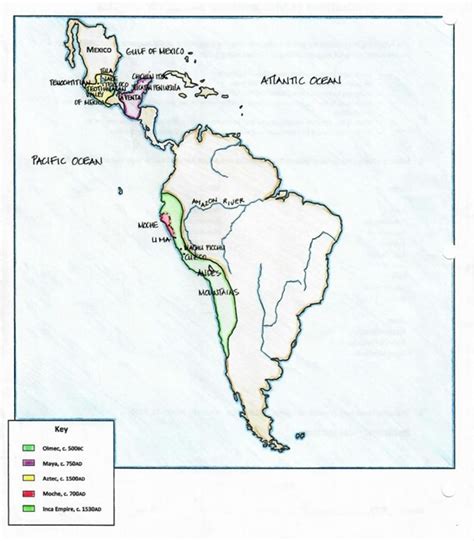 Map: Mesoamerica - Amped Up Learning