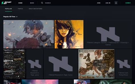 Image result for deviantART Search