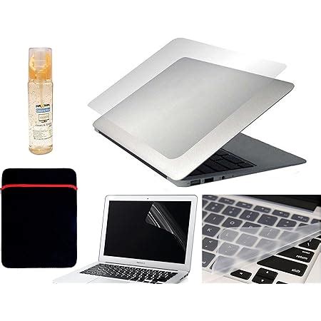 Ramiya 4 in 1 Transparent Laptop Skin Combo Pack - 14-inch -with ...