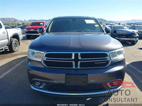 2015 DODGE DURANGO SXT Flexible Fuel - 1C4RDJAG6FC760728