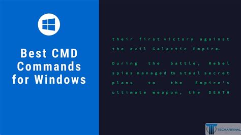 Windows Command Line Commands 的图像结果