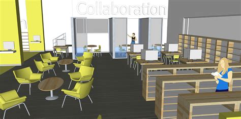 Niwot High School, Media Center Studies - RB+B Architects
