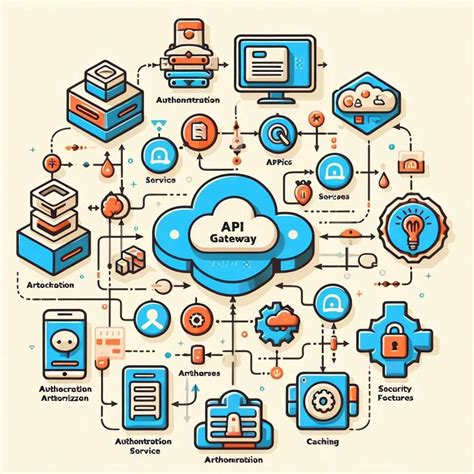 Image result for API Get Away and Server Connection in Network