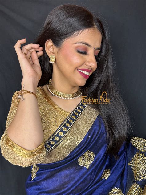 Shinning Gold Plated Pearl Ram Necklace Set