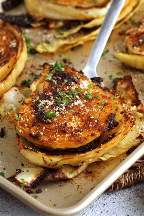 Roasted Cabbage Steaks - The Suburban Soapbox