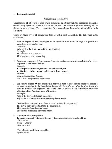 Image result for teaching comparative adjective