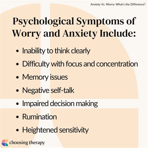 The Difference Between Worry & Anxiety
