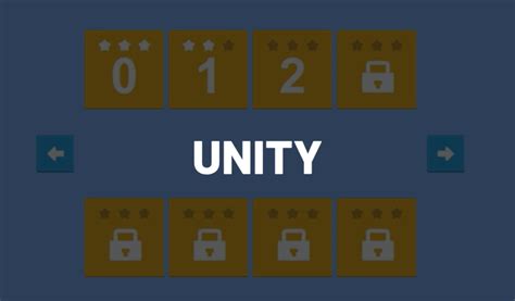 Image result for Unity Level Select Menu