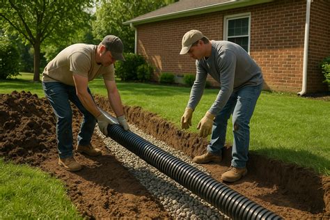 French Drain Costs for Basement Waterproofing in Maryland - Pro Landscape