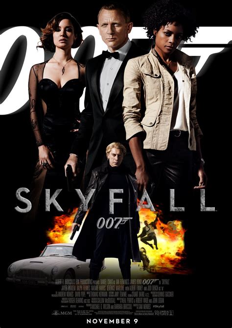 007 Skyfall Poster - Modern Poster Layouts