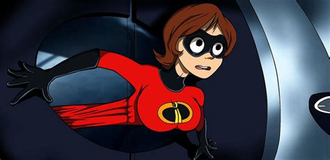 Elastigirl Stuck by tsebii on DeviantArt