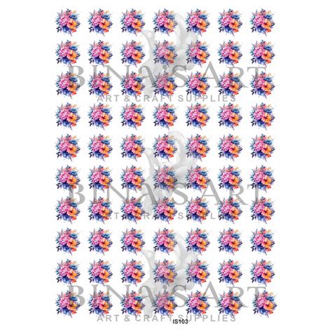 Flower Insert Sheet (Transparent Sheet) – Bina's Art - Resin Store