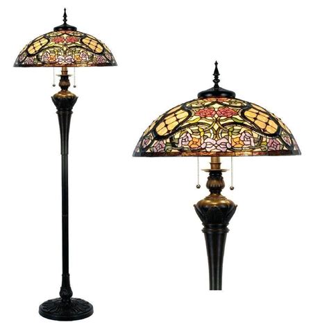 Buy Anders Tiffany Floor Lamp - Tiffany Lighting Direct