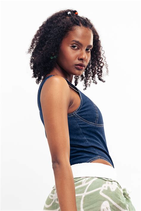 Dark Blue Women's Corset Bodysuit