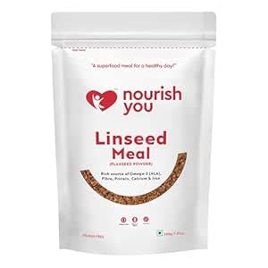 Nourish You Cold Milled Linseed Meal Mix Flax Seed Powder 200G | ALSI ...