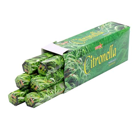 Incense Sticks - Citronella 9" Premium Quality Agarbatti - 120 Sticks ...