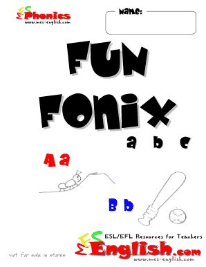Fillable Online FUN PHONICS Fax Email Print - pdfFiller