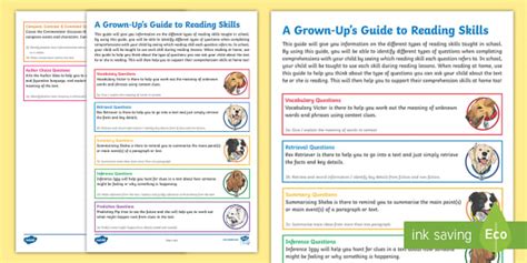 Parent's Guide: Identifying Reading Skills in KS2