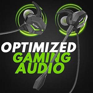 SpinBot BattleBudz W20 Gaming Wired Earphones with Dual Mic ...