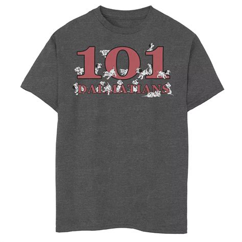 Disney's 101 Dalmatians Boys 8-20 Puppy Logo Graphic Tee