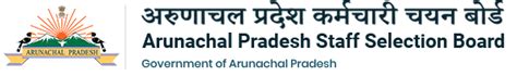 Arunachal Pradesh Staff Selection Board