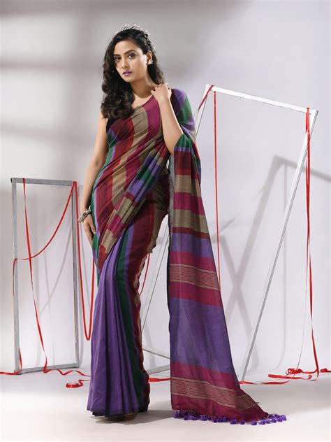 “CHARUKRITI” Latest Cotton Saree with Blouse Piece | INR 1680 Onwards ...