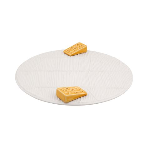 Bordallo Pinheiro | White Cheese Tray with Cheese | Bring Luxury Home ...