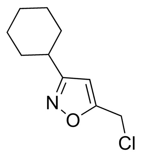 5-(Chloromethyl)-3-cyclohexylisoxazole AldrichCPR 64988-76-7