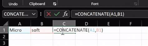 Image result for Concatener 2 Cellules Excel
